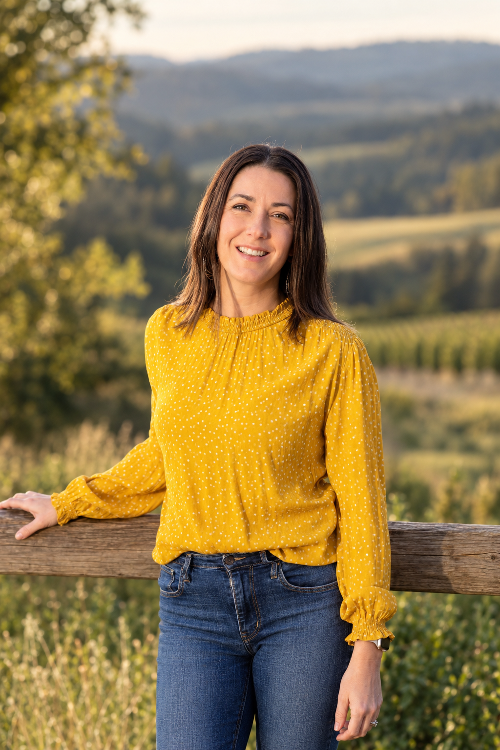 Claire Francque outdoors
